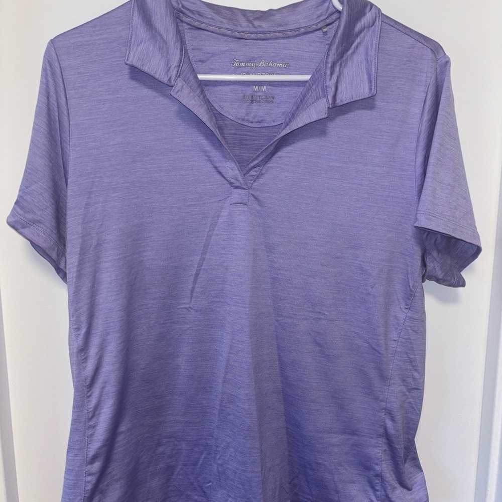Tommy Bahama Lavender Short Sleeve Top